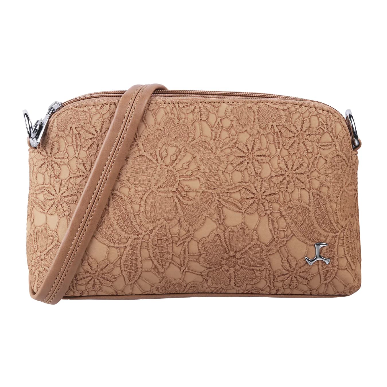 Women's Beige Casual Synthetic Handbag