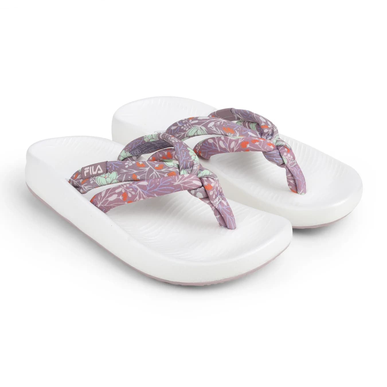 Women's Purple Casual Round Toe Flip-Flops