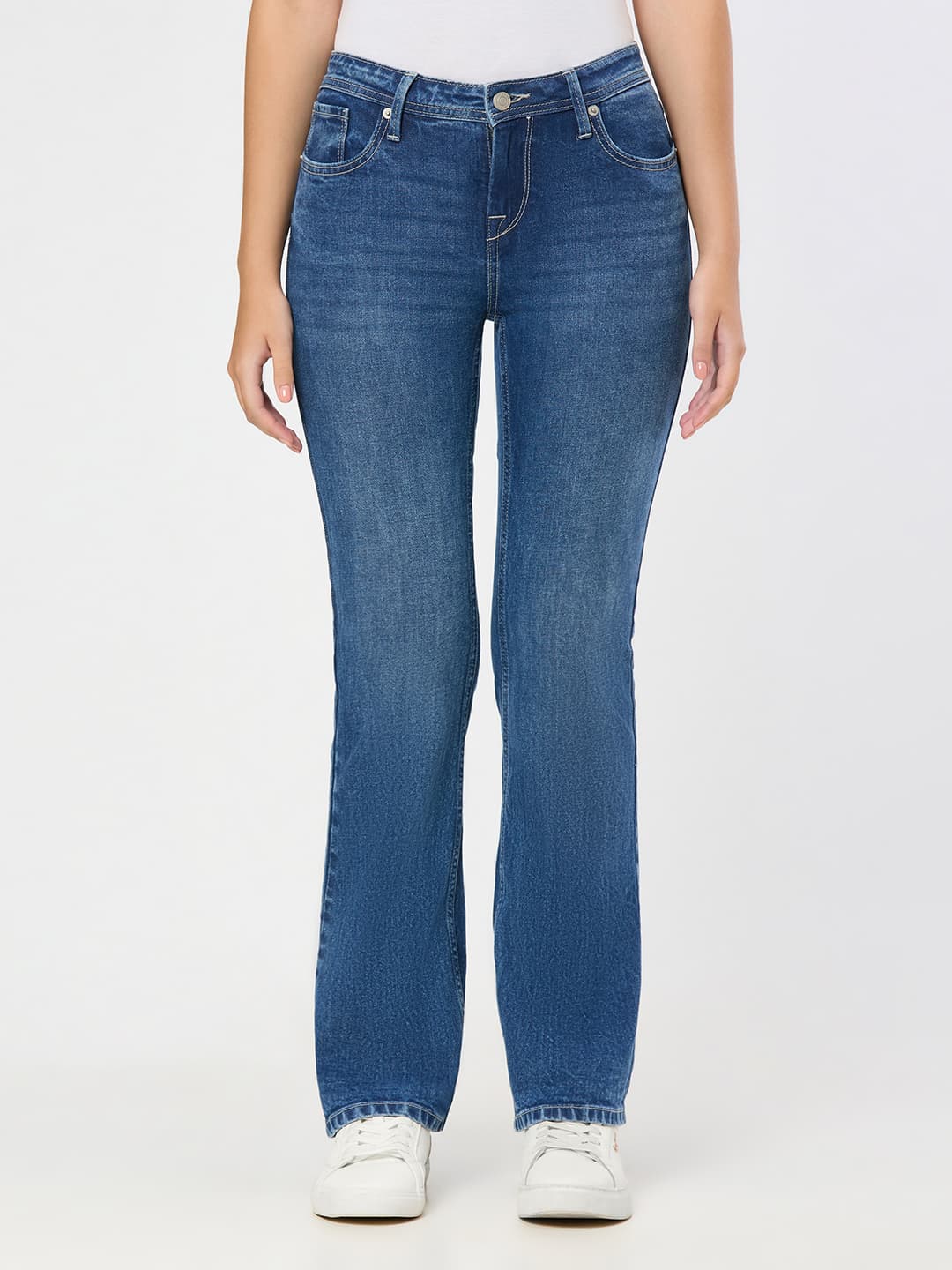 Women's Light Used Casual Regular Length Jeans