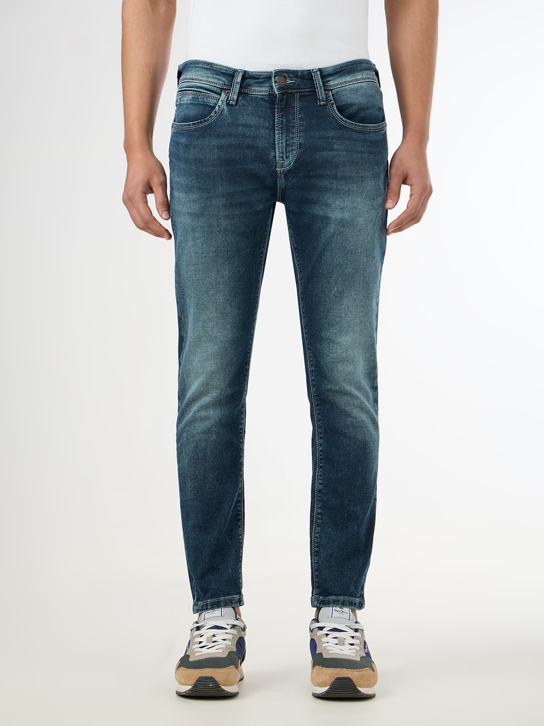 Men's Med Blast Casual Ankle Length Jeans
