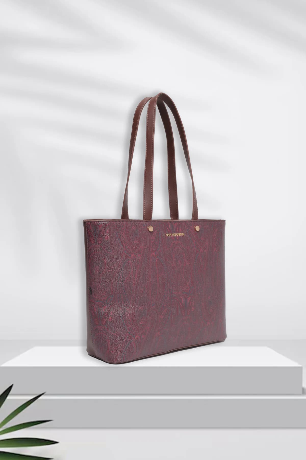 Women's Red Casual Solid PU Shoulder Bag