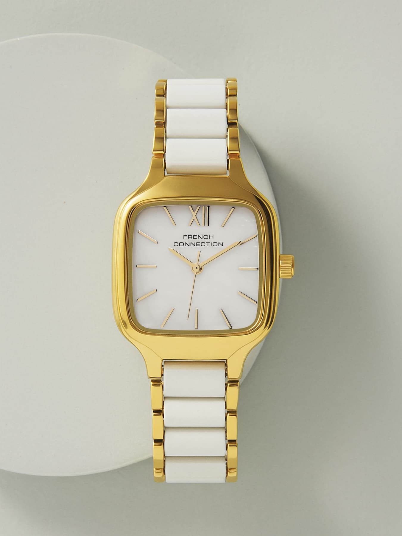 Women's White Quartz Analog Watch -FCB16WGM