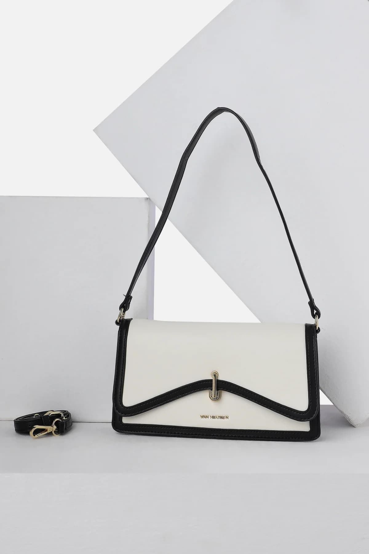 Women's White Casual Shoulder Bag
