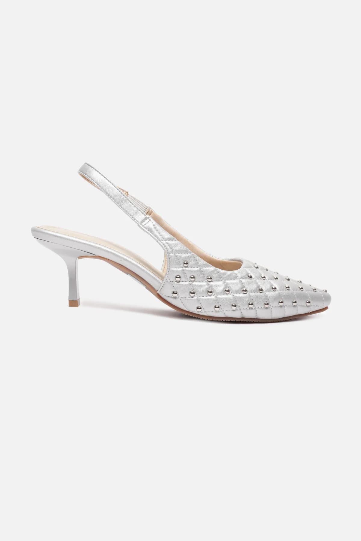 Women's Grey Casual Solid Mules