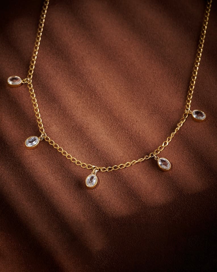 Women's Gold Casual Wear Necklaces