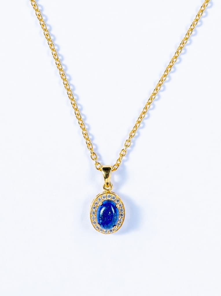 Women's Blue Casual Wear Pendant Chain