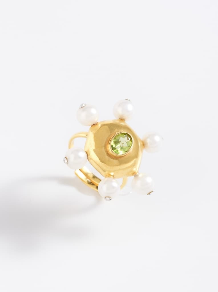 Women's Multicolor Party Wear Finger Ring