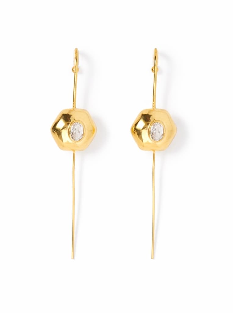 Women's Gold Party Wear Earring