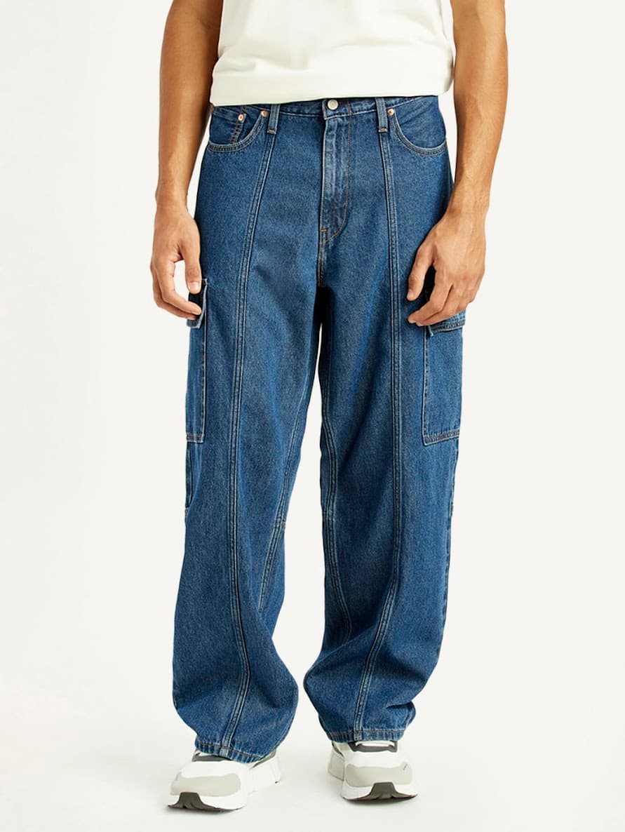 Men's 578 Baggy Fit Casual Mid Rise Jeans