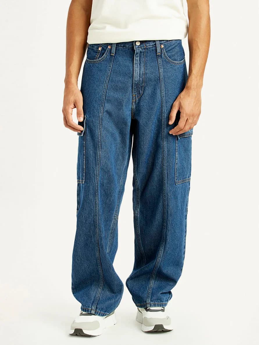 Men's 578 Baggy Fit Casual Mid Rise Jeans