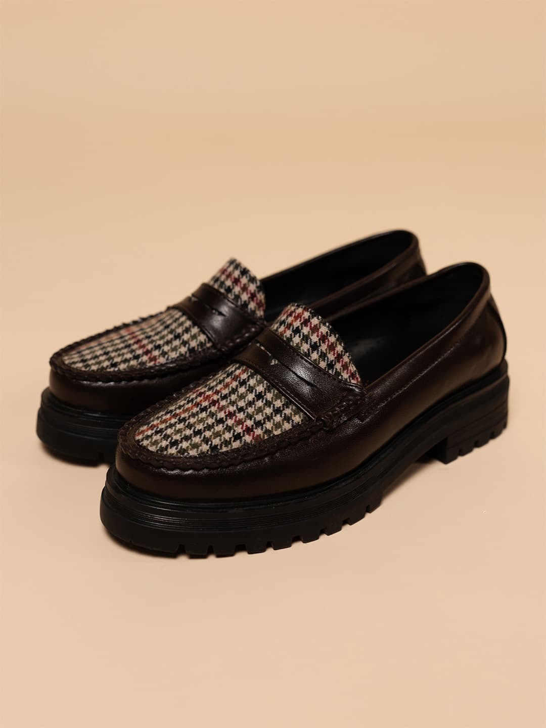 Women's Dr Storm Brown Penny Loafers
