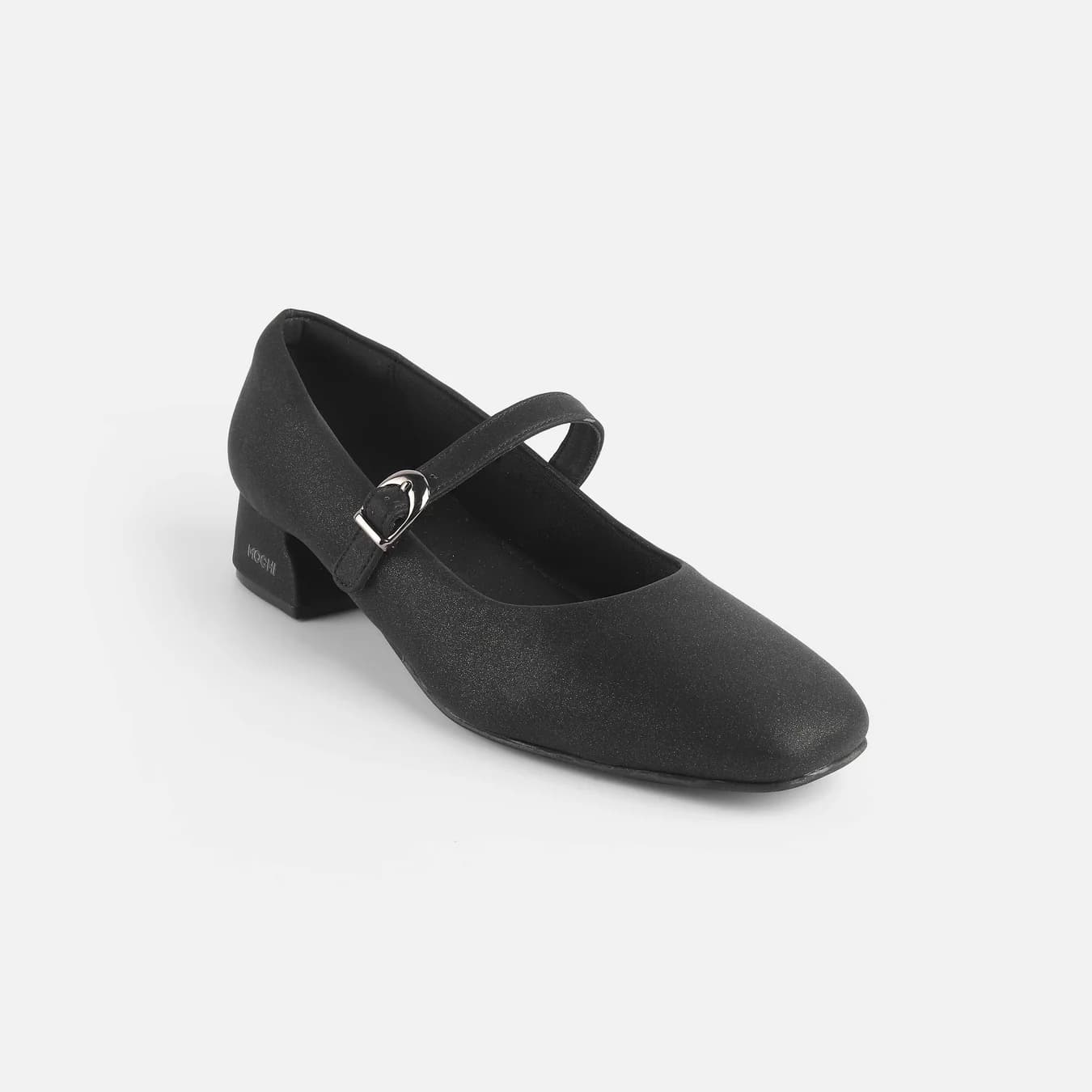 Women's Black Formal Pointy Toe Synthetic Heels