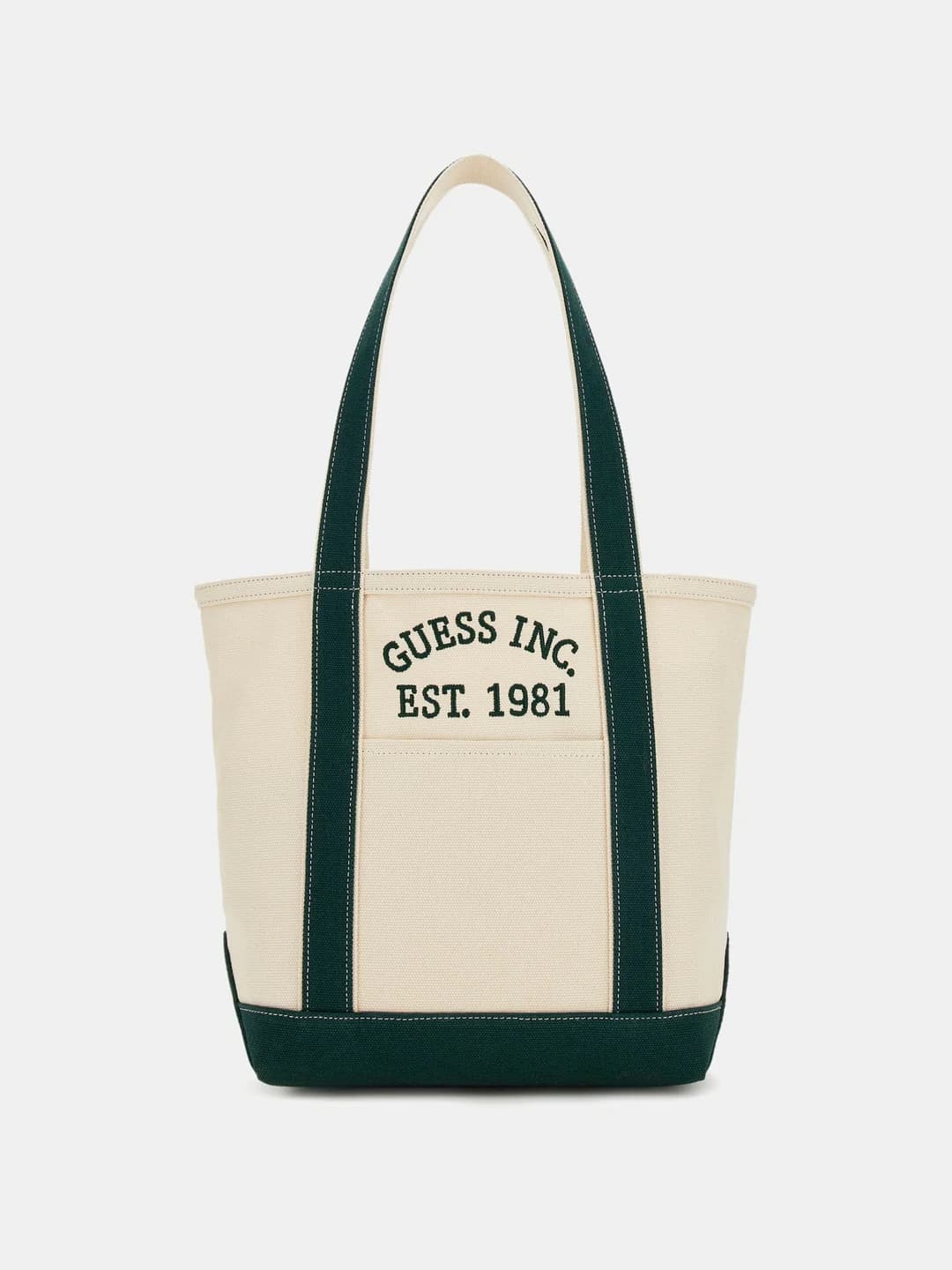Women's Beige Forest Textured Summerline Small Tote Bag