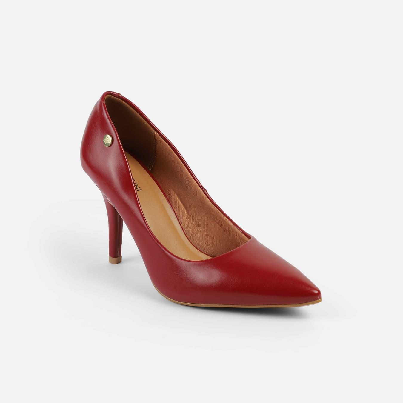 Women's Red Formal Pointy Toe Synthetic Heels