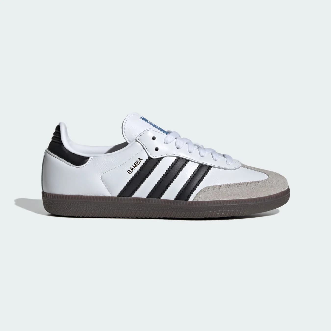 Women's White Samba Og W Lace-Up Sneakers