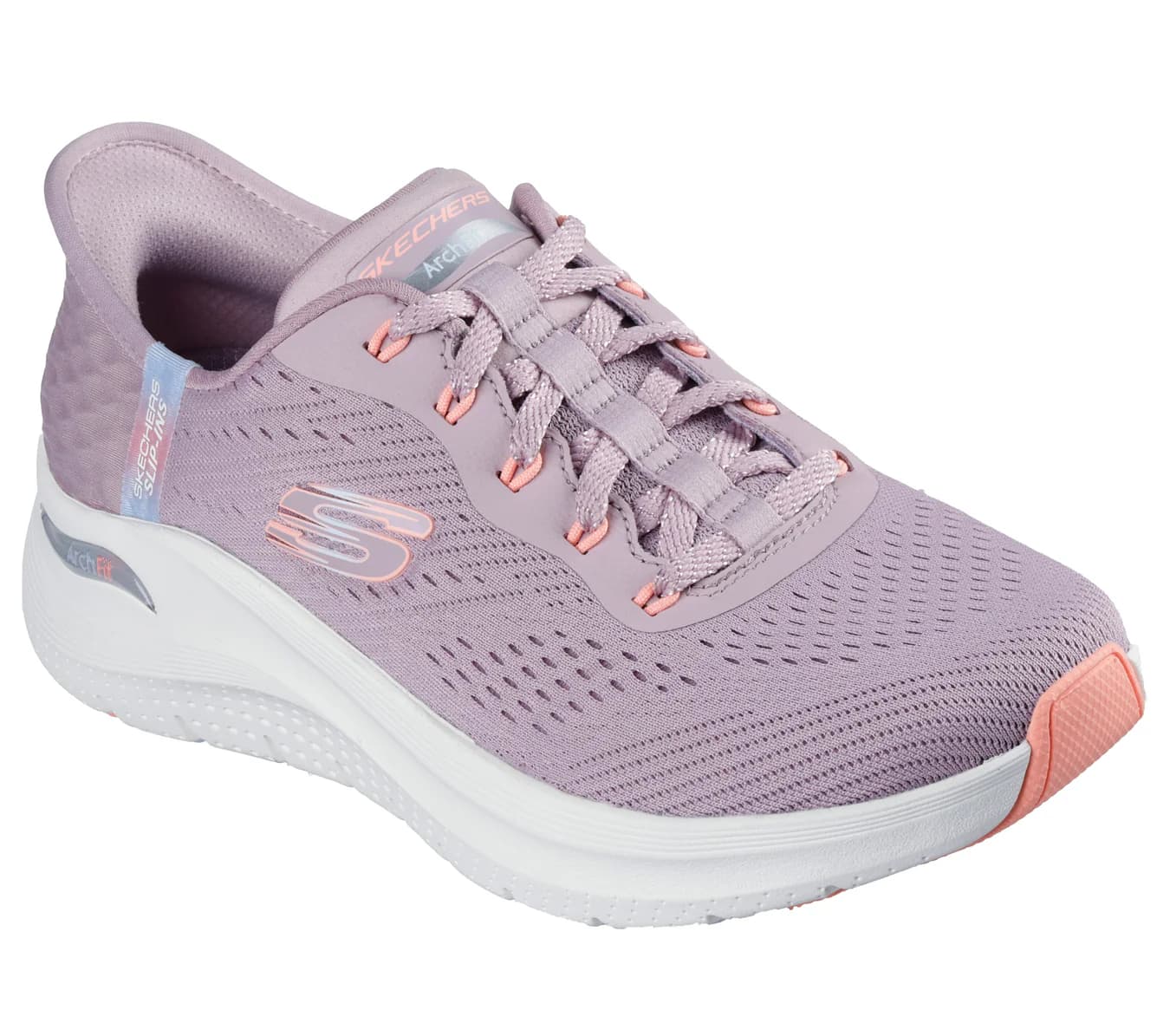 Women's Pink Casual Slip Ins-Arch Fit 2.0 Easy Chic Sneakers