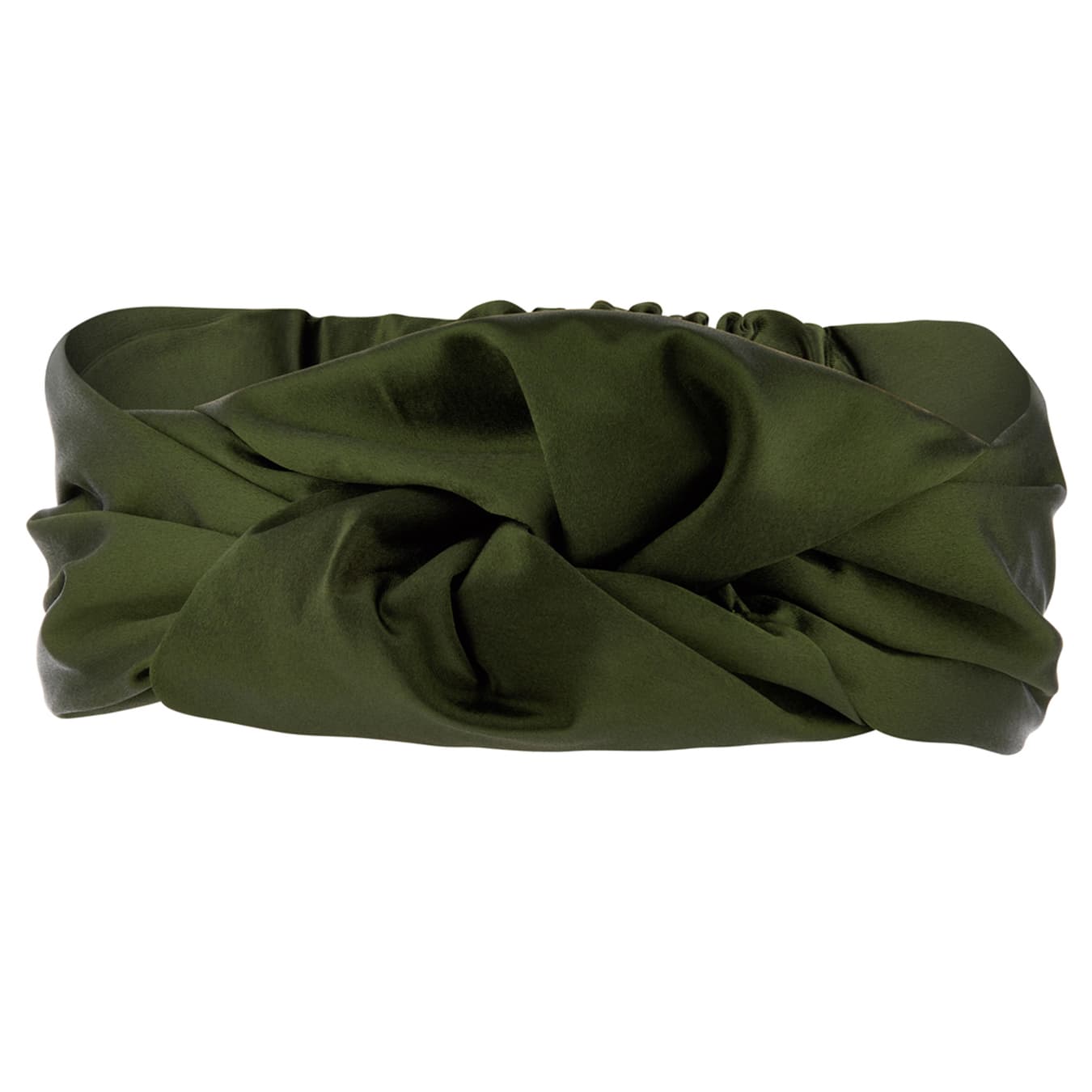 Women's Green Casual Xl Knot Bando