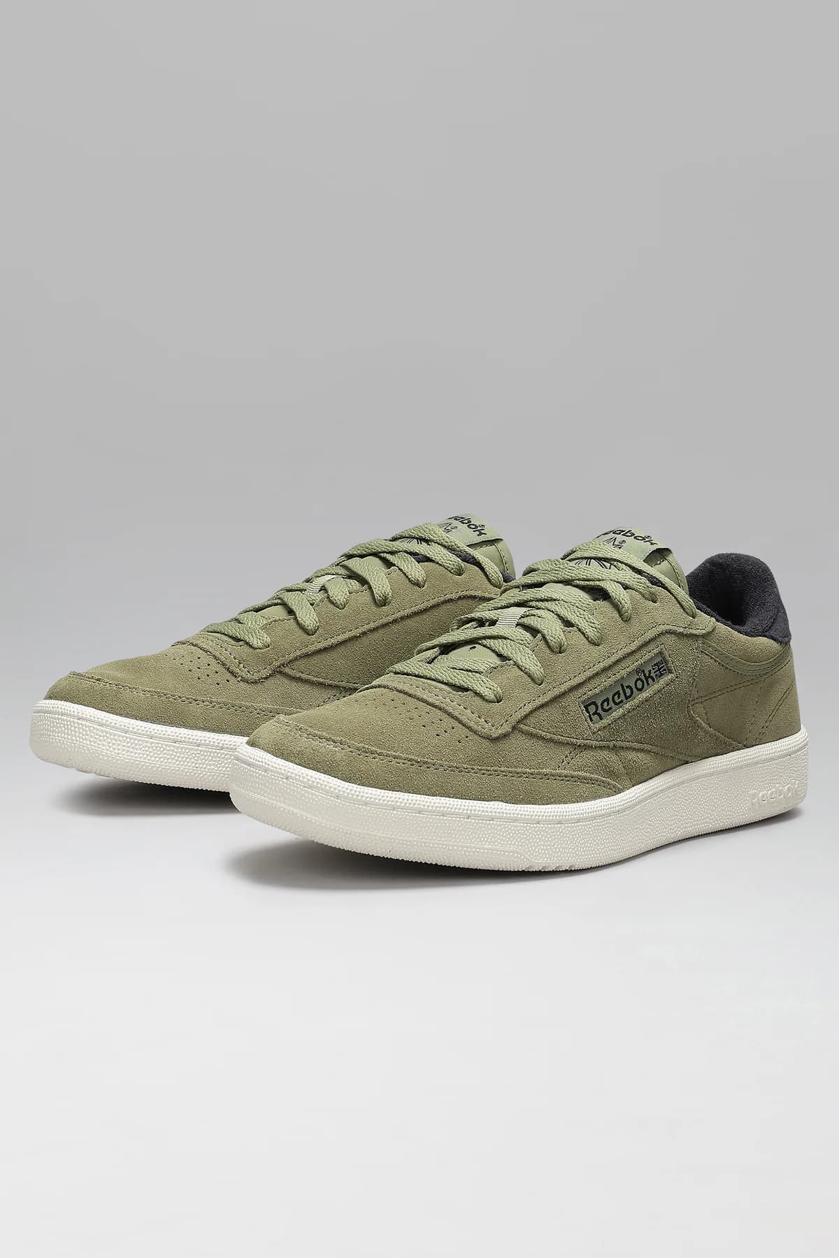 Unisex Grey Casual Leather Walking Sneakers