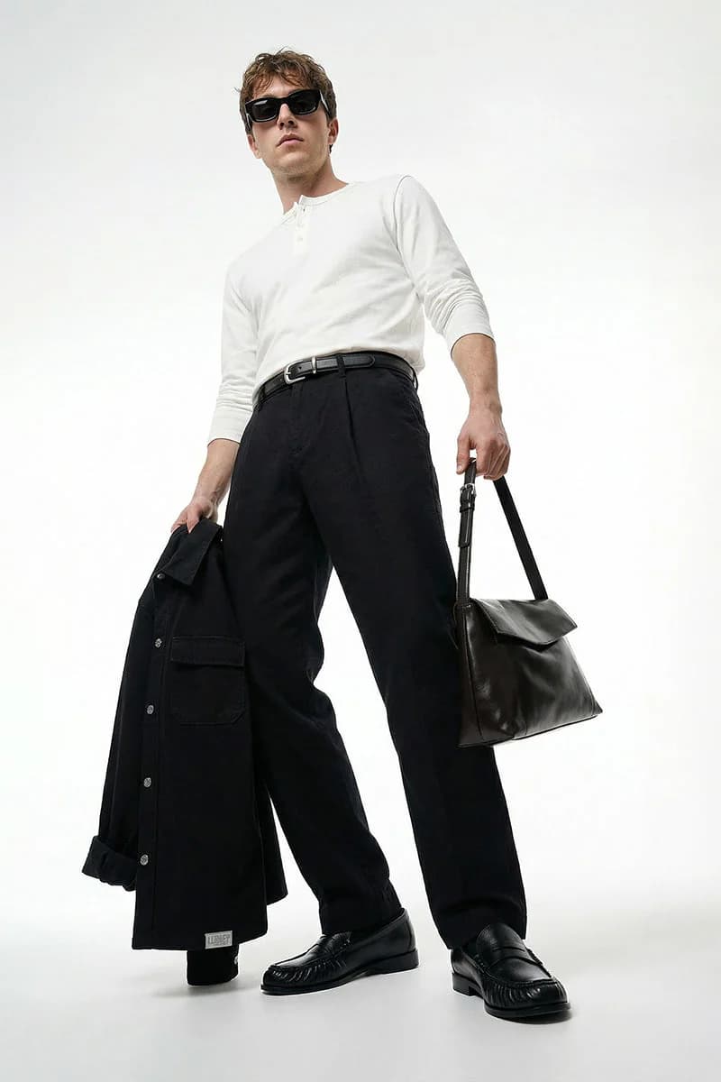 Men's Black Casual Regular Fit Solid Trouser