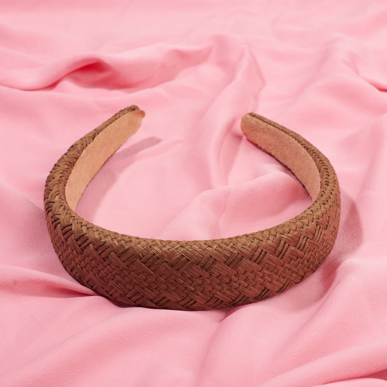 Women's Brown Casual Snug Pop Hair Band
