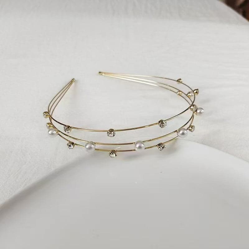 Women's Gold Casual Alohi Hair Band