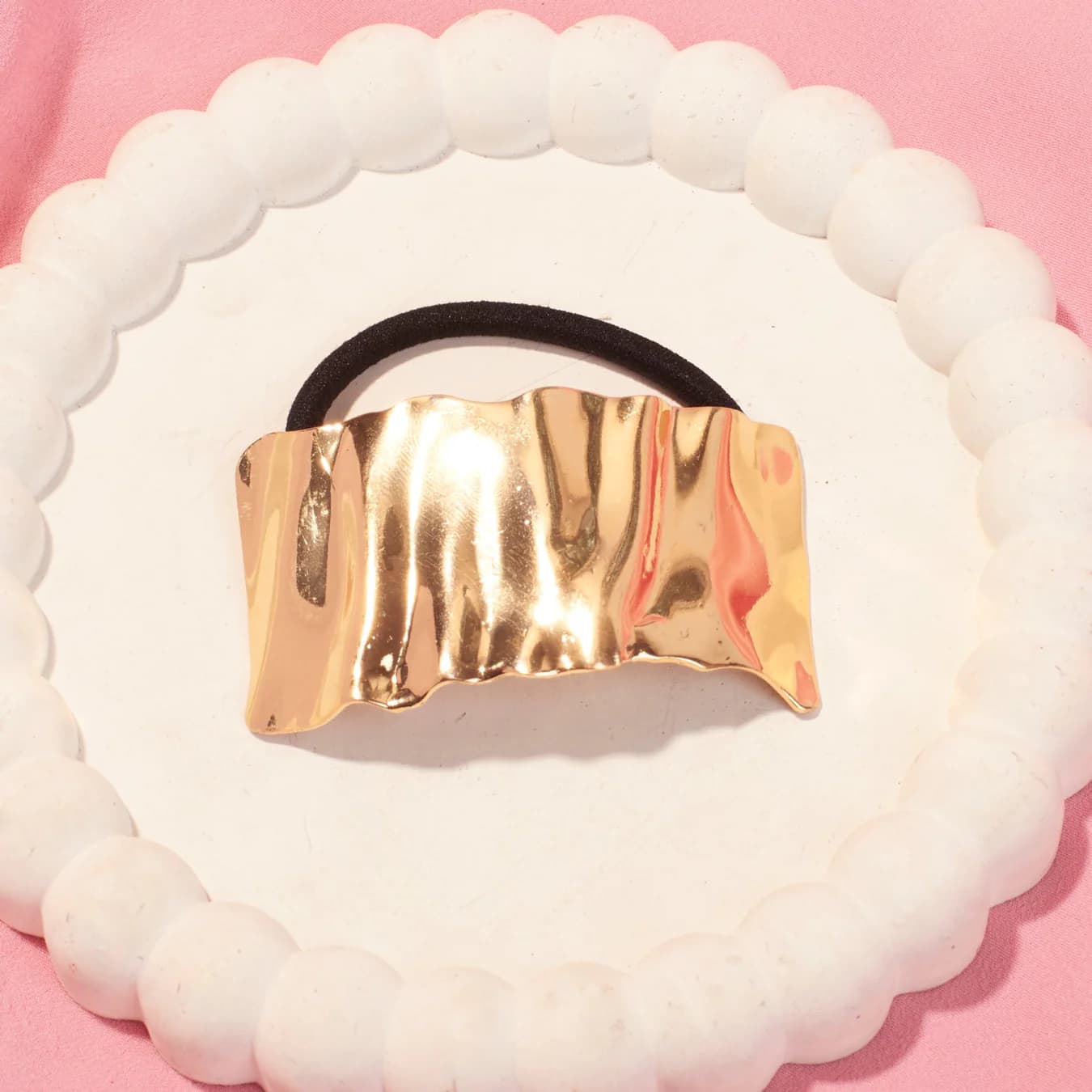 Women's Gold Casual Impressa Hair Tie