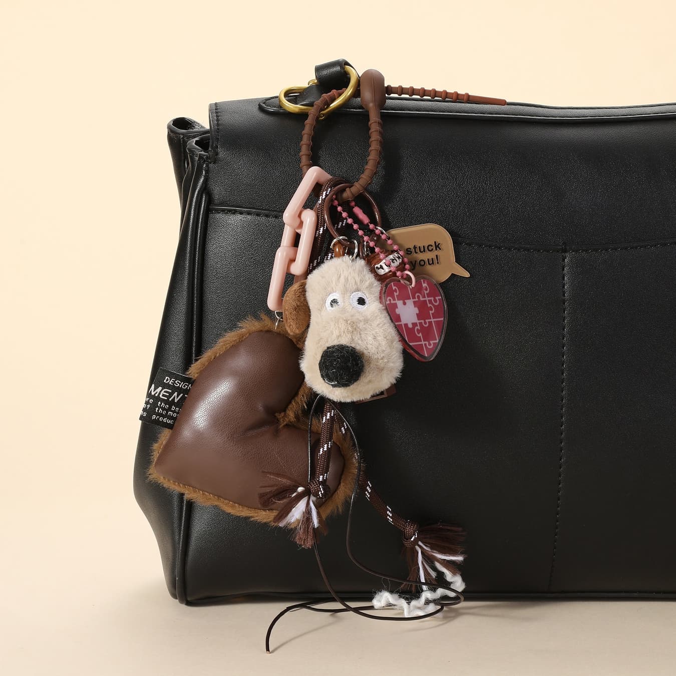 Women's Puppy Handbag Accessories Charm