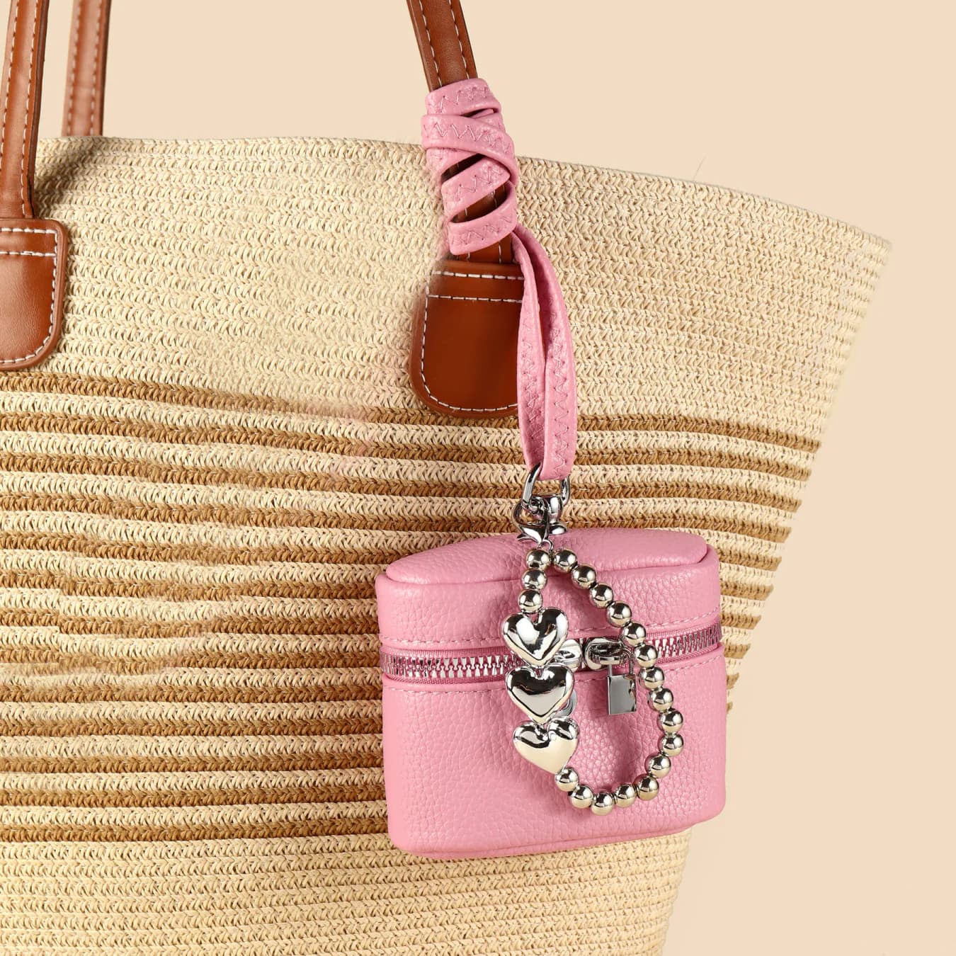 Women's Pink Solid Camilla Mini Crossbody Bag