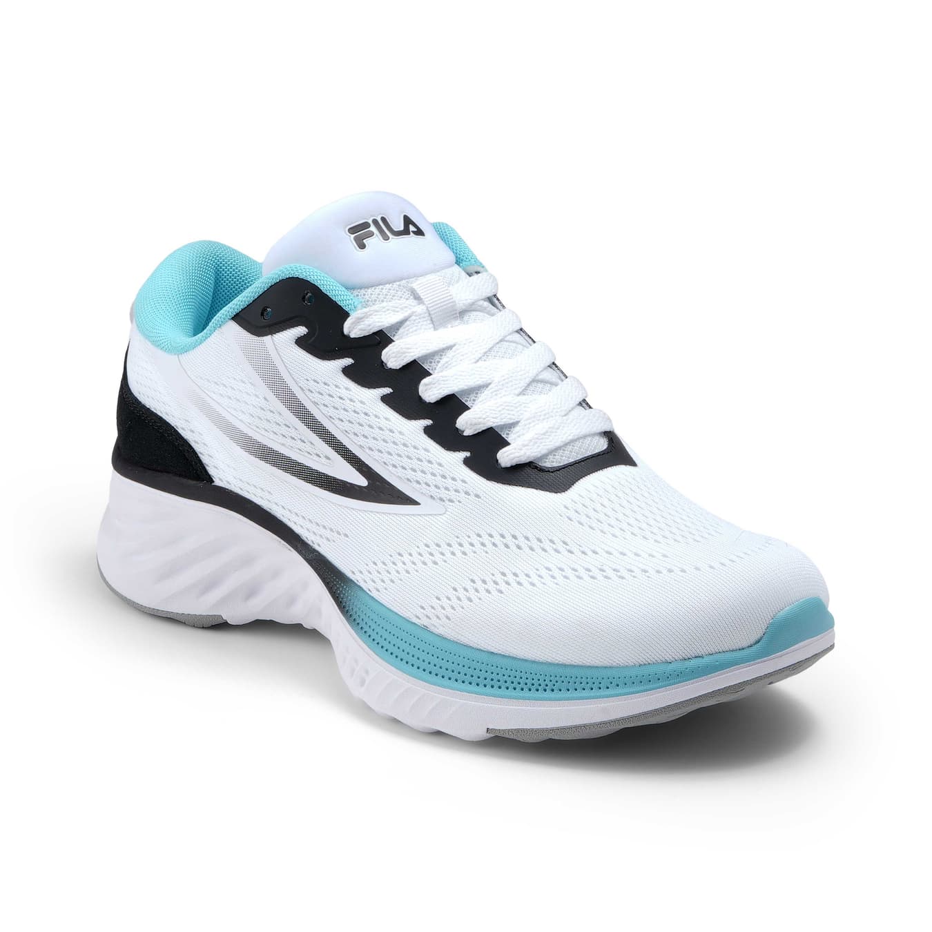 Men's Blue Casual Round Toe Lace-Up Sneakers