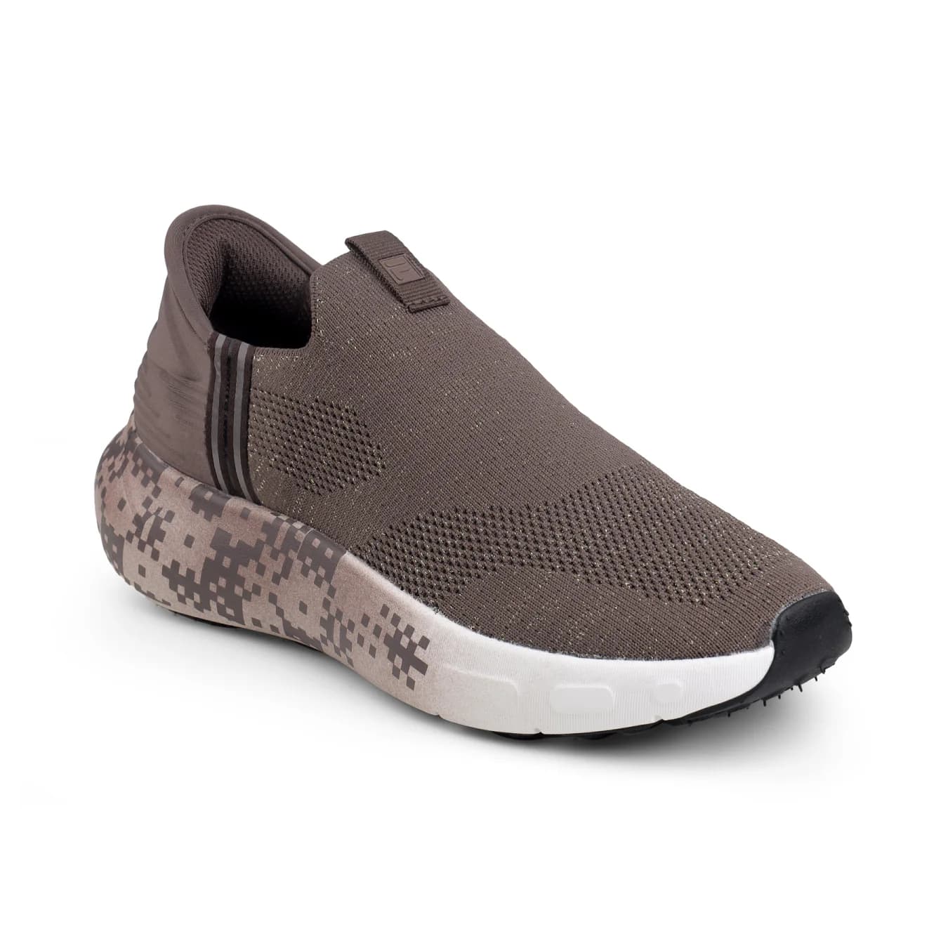 Women's Brown Casual Round Toe Low Top Sneakers