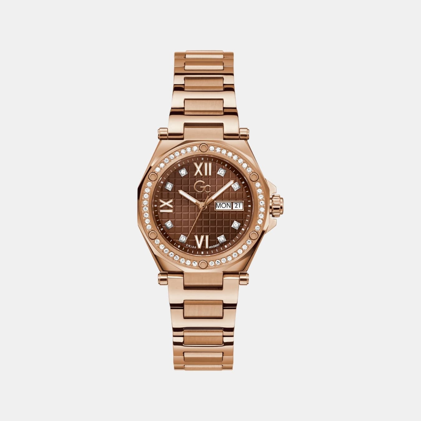 Legacy Women's Women's Quartz Brown Dial Analog Stainless Steel Watch Z20001L4MF