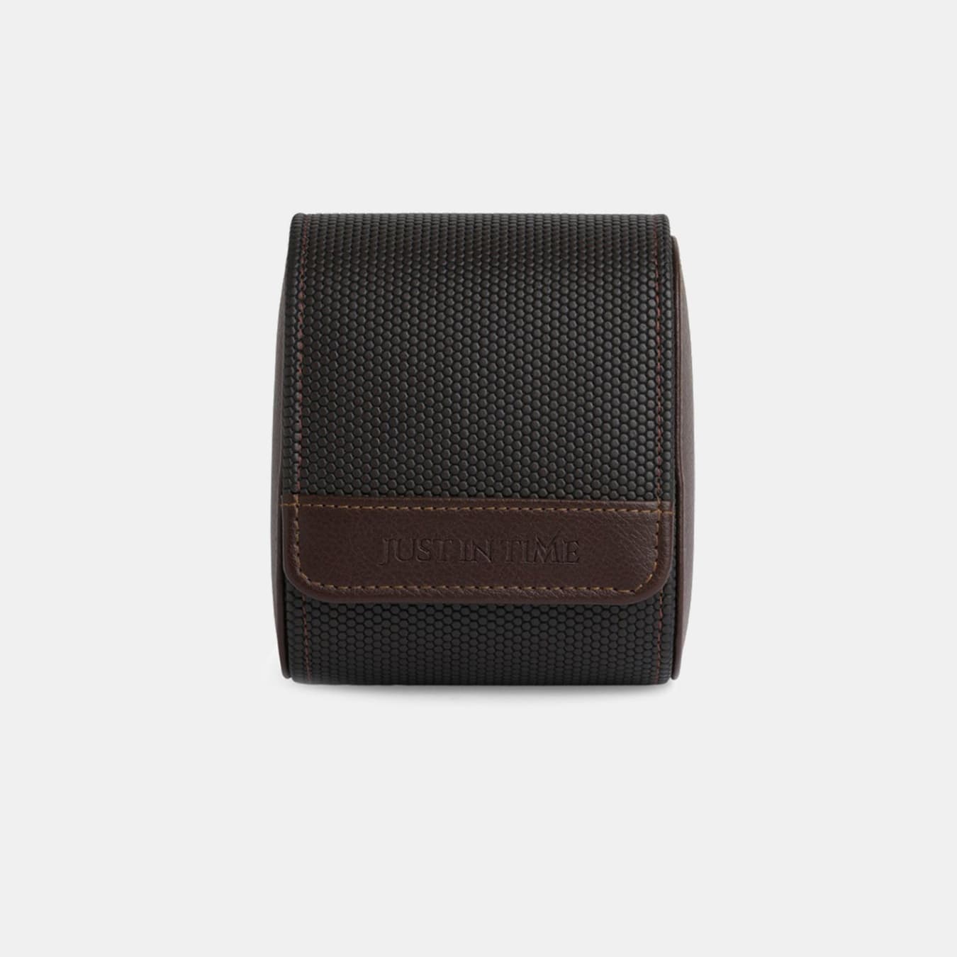 Brown Leather Single Watch Pod