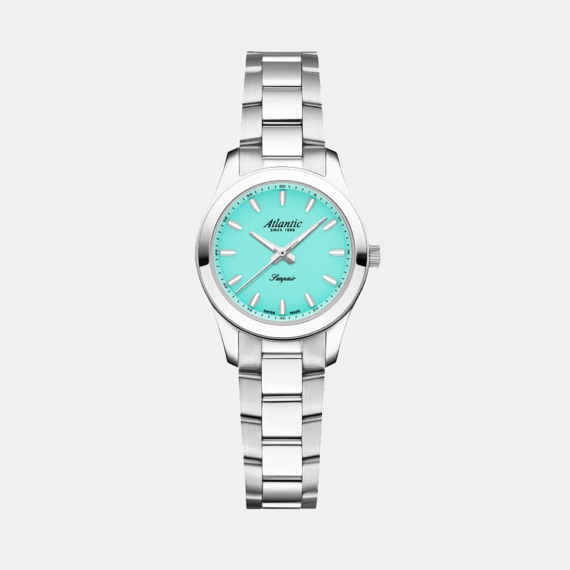 Women's Quartz Turquoise Dial Analog Stainless Steel Watch 20335.41.91TQ