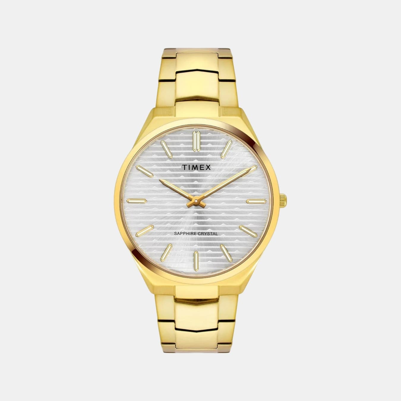 Fashion Men's Quartz Silver Dial Analog Stainless Steel Watch TWEG25801