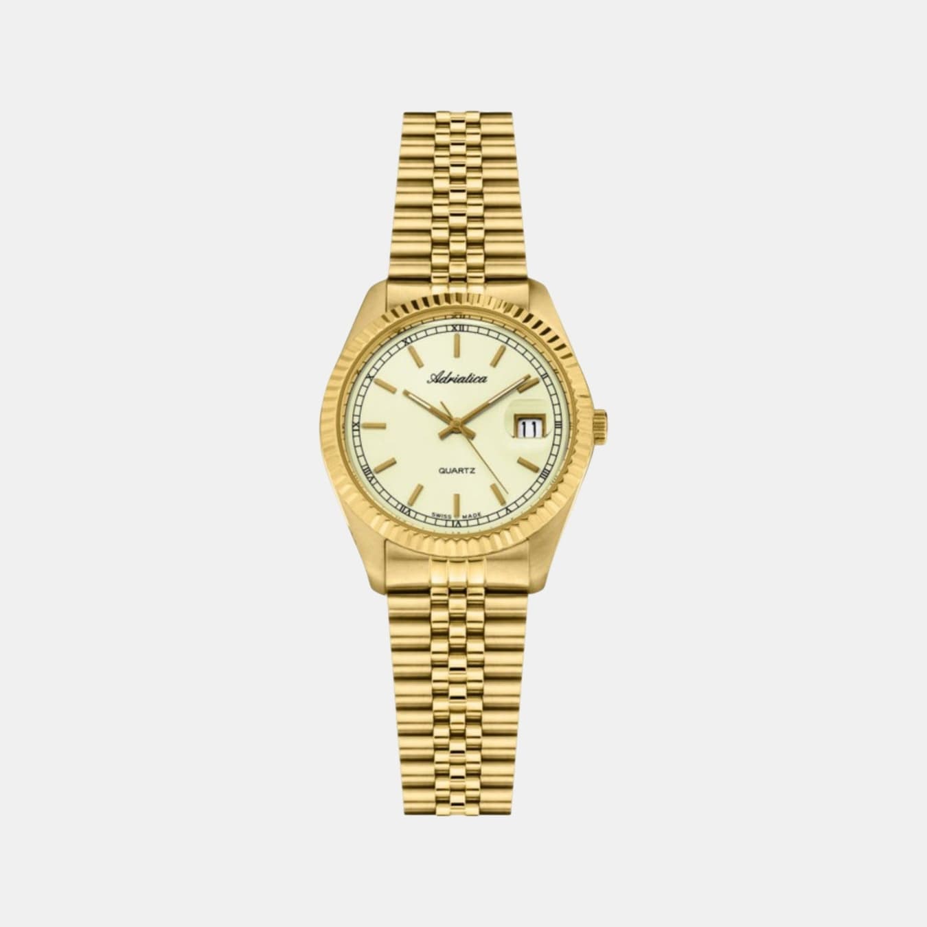 Women's Quartz Champagne Dial Analog Stainless Steel Watch A3090.1111Q