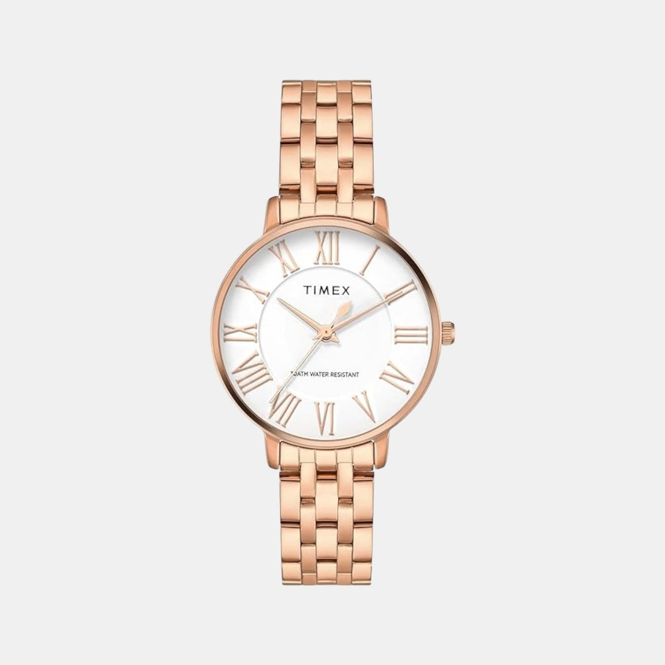 Women's Quartz White Dial Analog Stainless Steel Watch TWEL19108