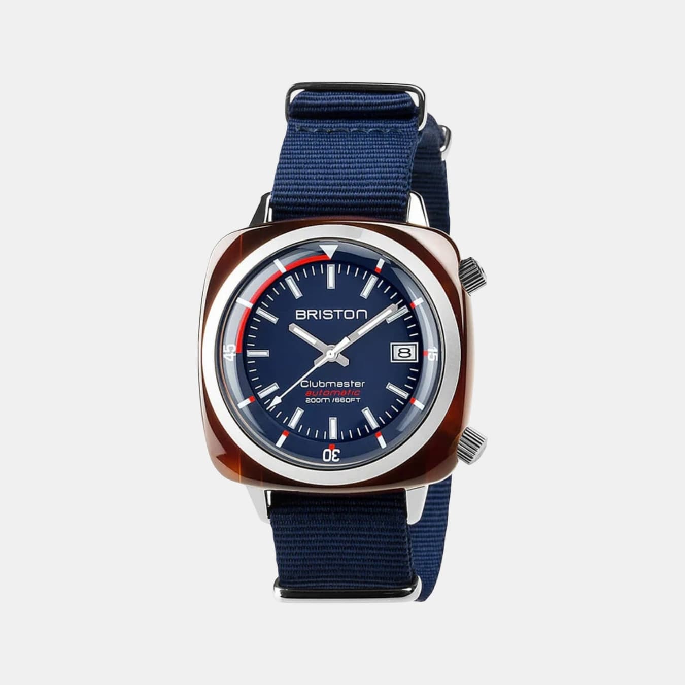 Clubmaster Diver Men's Automatic Navy Blue Dial Analog NATO Watch 17642.SA.TD.15.NNB