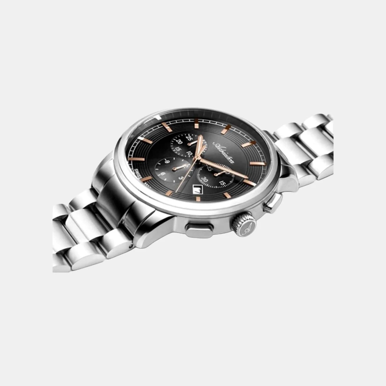 Men's Chronograph Grey Dial Chronograph Stainless Steel Watch A8307.51R6CH