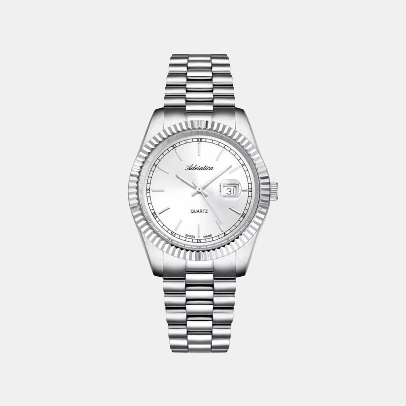 Women's Quartz Silver Dial Analog Stainless Steel Watch A3090.5113QXL
