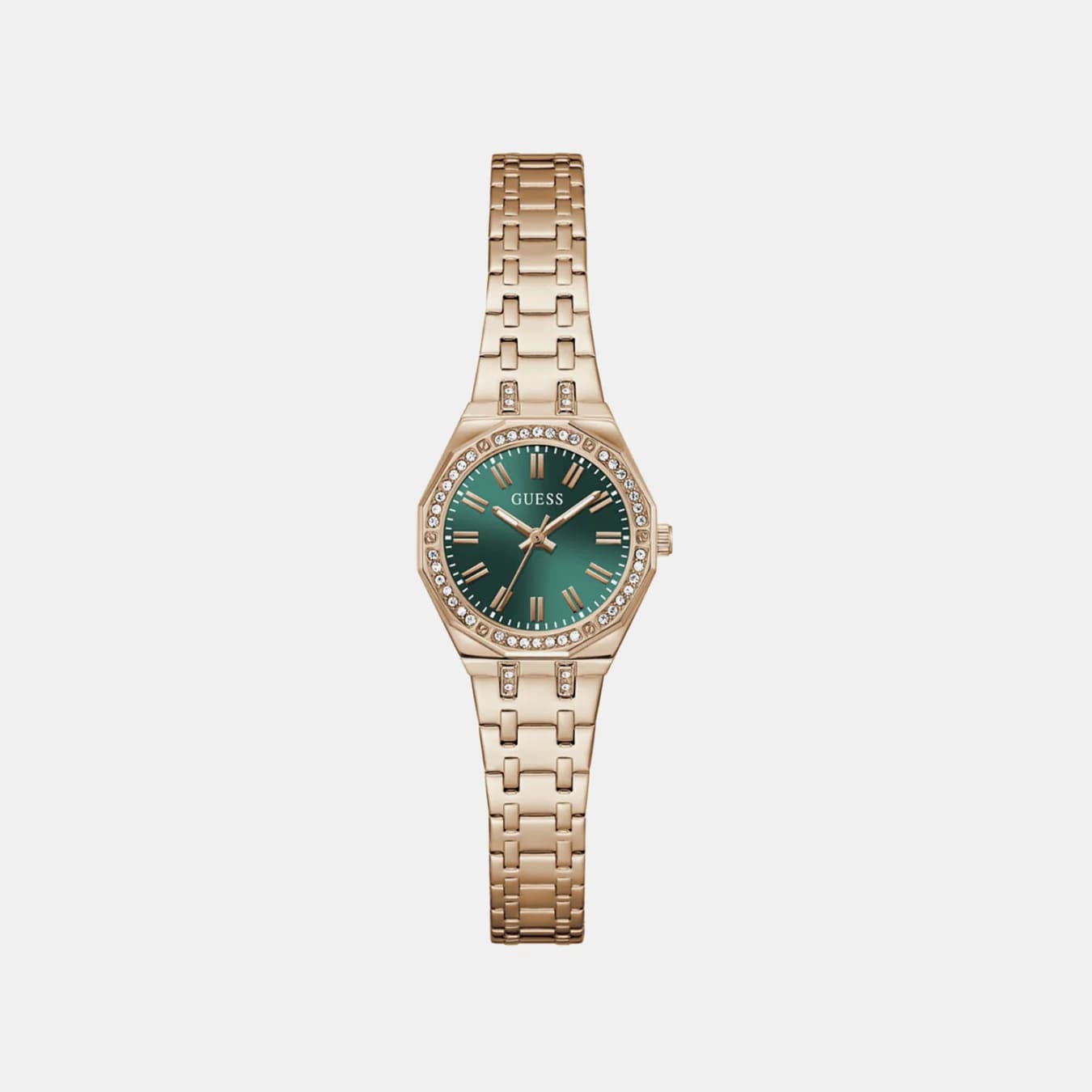 Women's Quartz Green Dial Analog Stainless Steel Watch GW0931L7