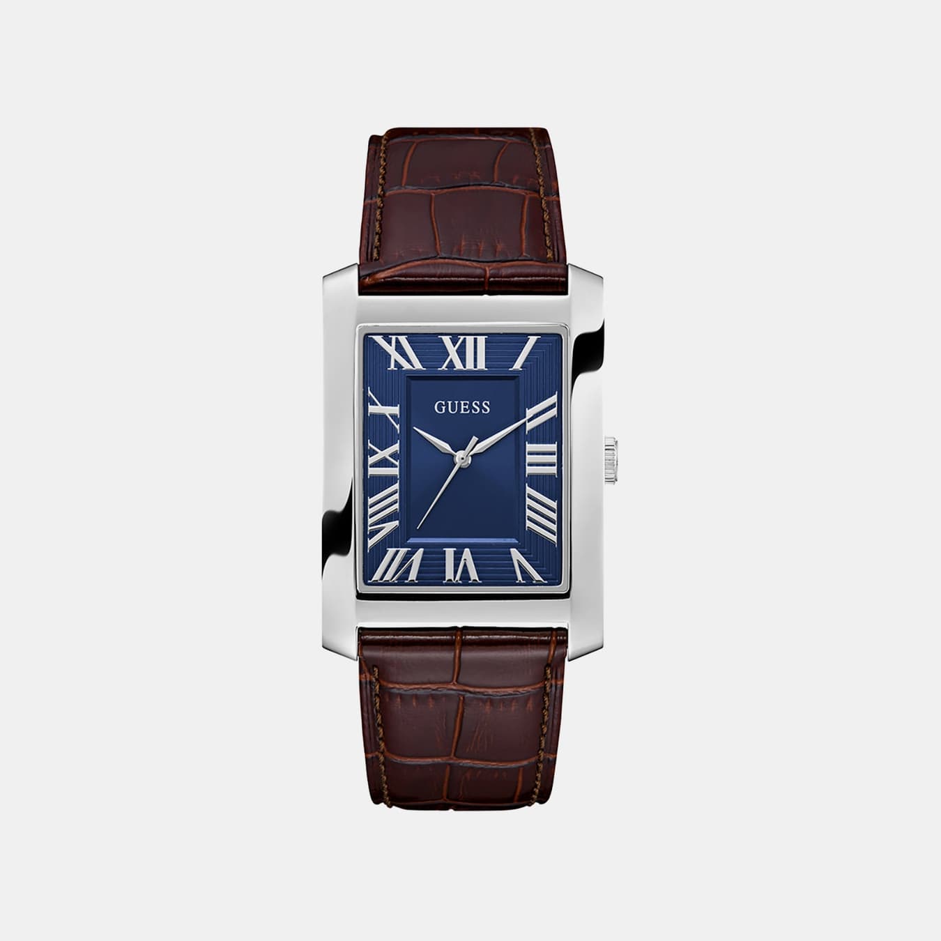 Men's Quartz Blue Dial Analog Stainless Steel Watch GW1003G2