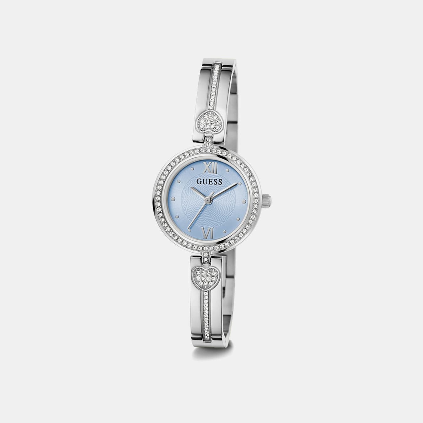 Women's Quartz Ice Blue Dial Analog Stainless Steel Watch GW0655L4