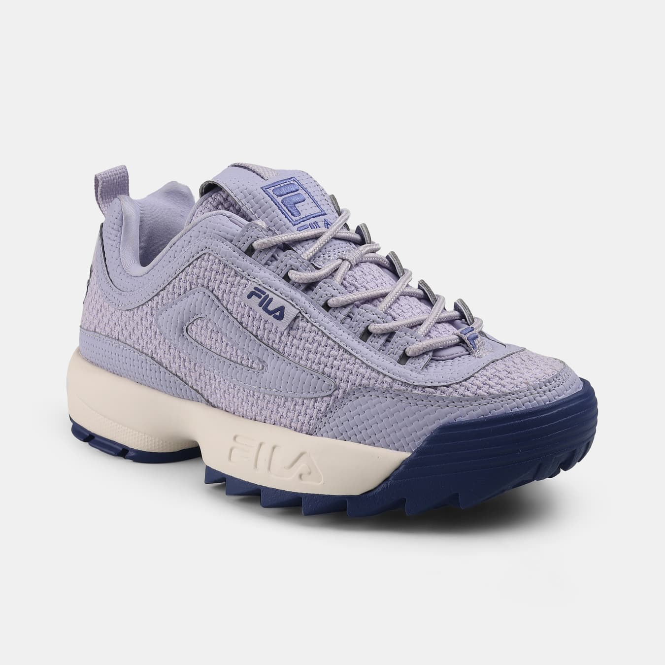 Women's Purple Sports Lace-Up Low-Top Sneakers