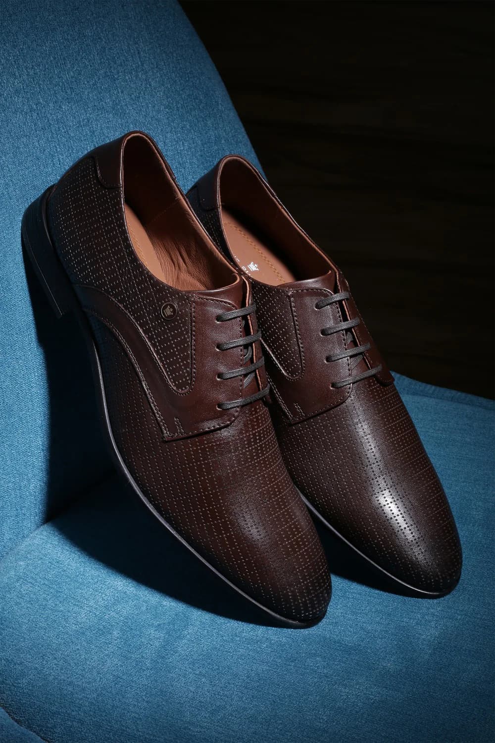 Men's Brown Formal Lace-Up Oxford
