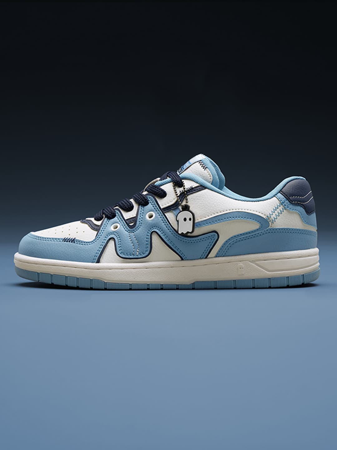 Men's Multicolor Casual Low-Top Polyurethane Sneakers