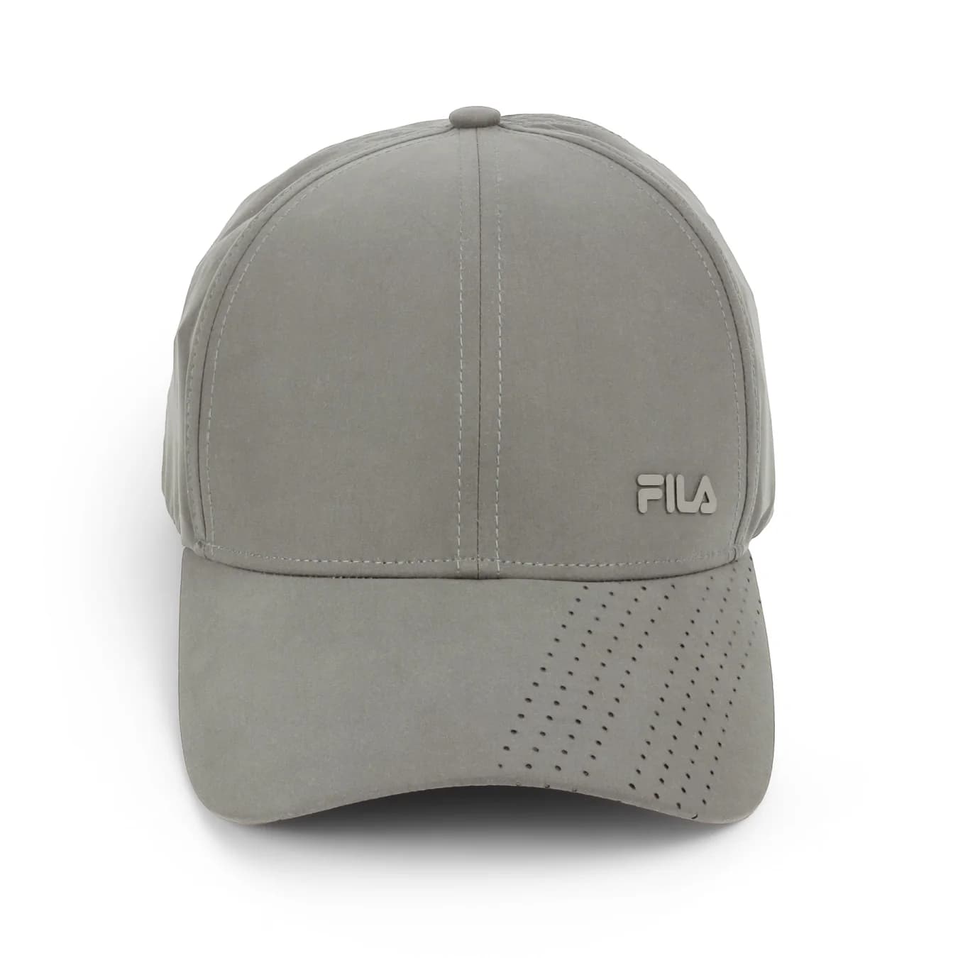 Unisex Grey FILA Jasper Sports Baseball Cap