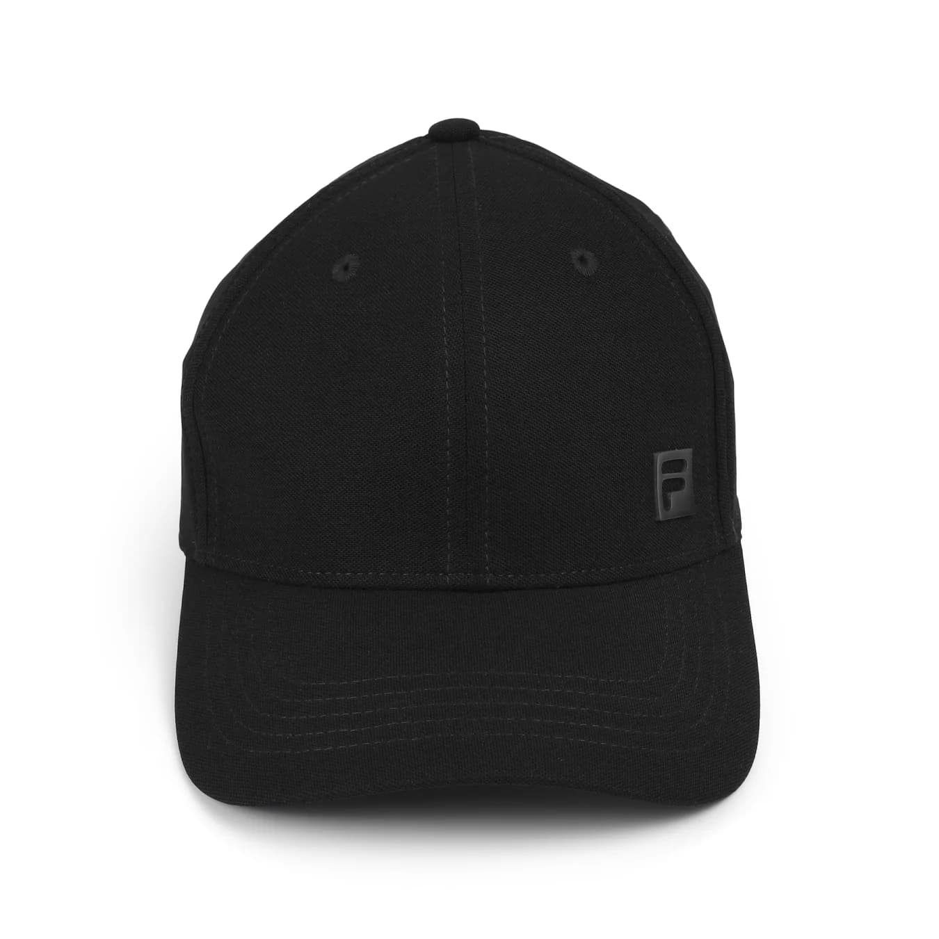 Unisex Black FILA Spirit Sports Baseball Cap