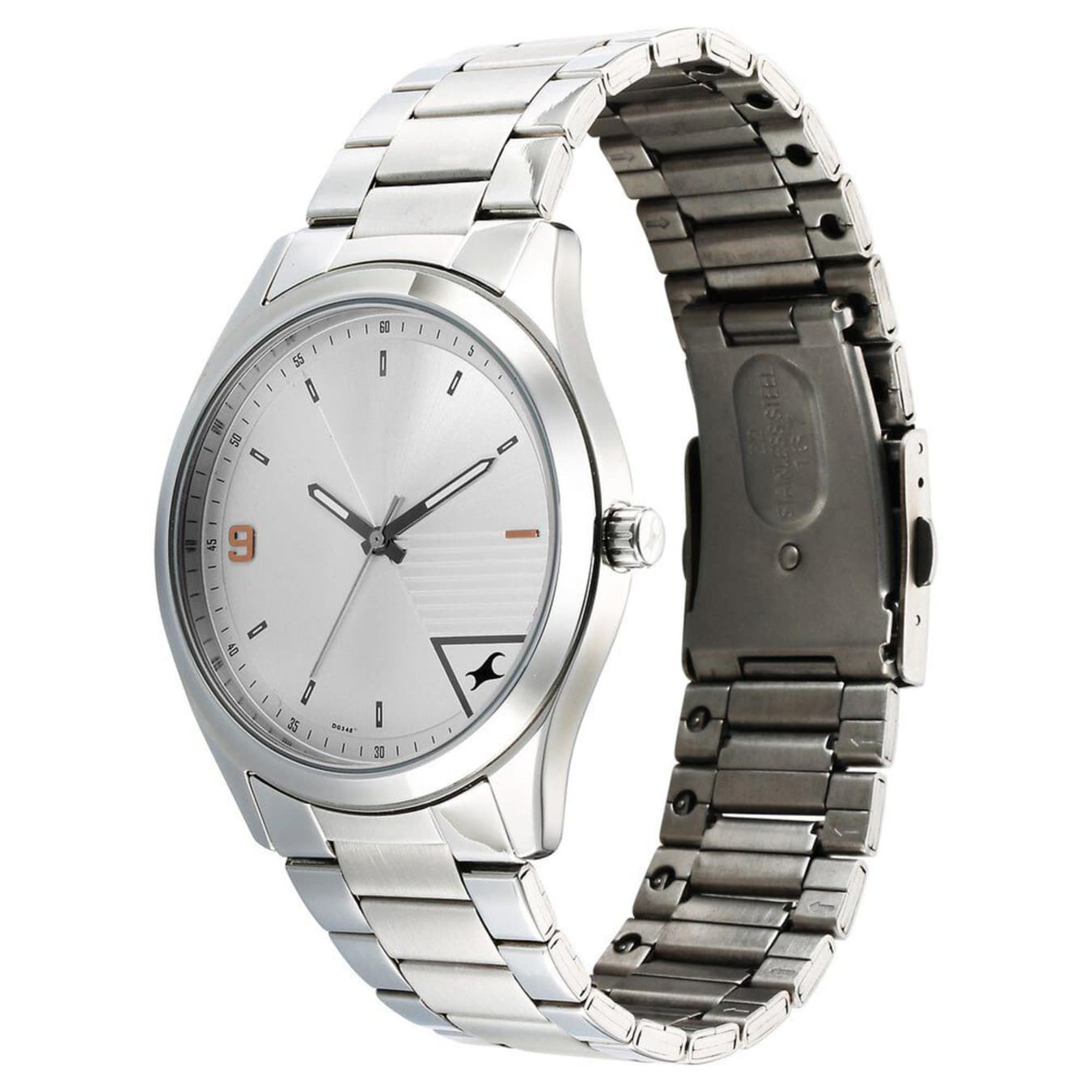Men's Silver Casual Analog Watch - 3317SM01