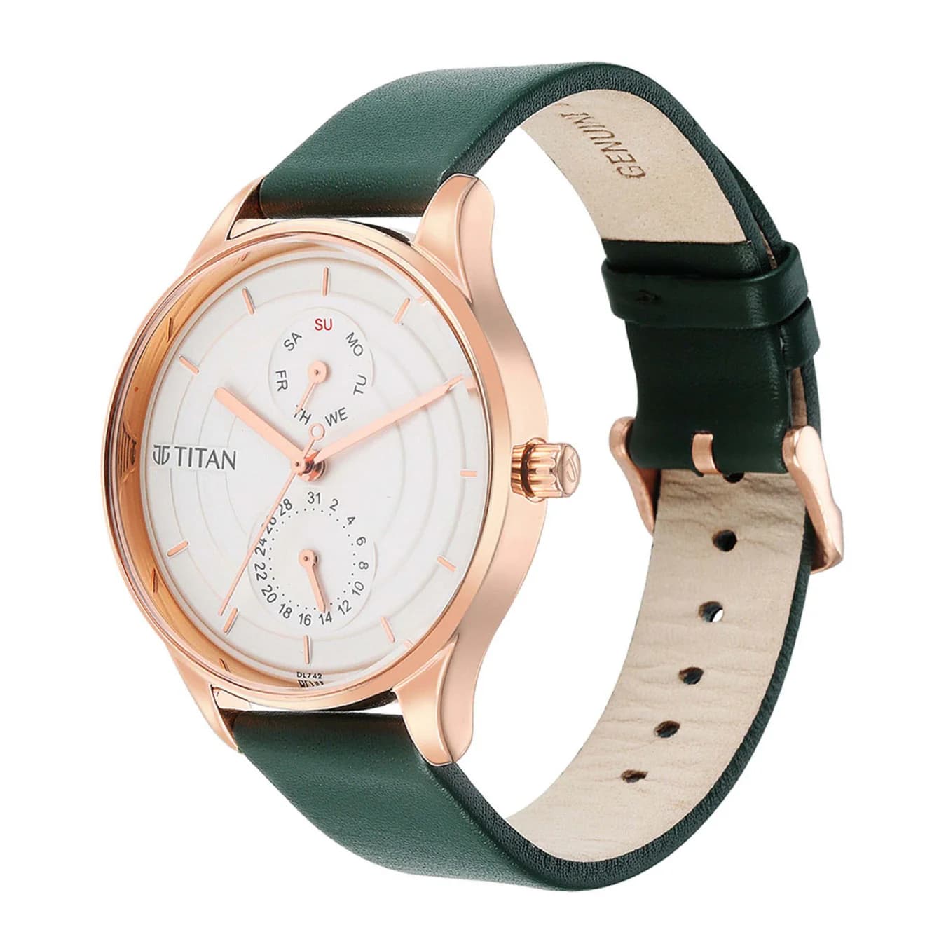 Women's White Casual Chronograph Watch - NU2670WL05