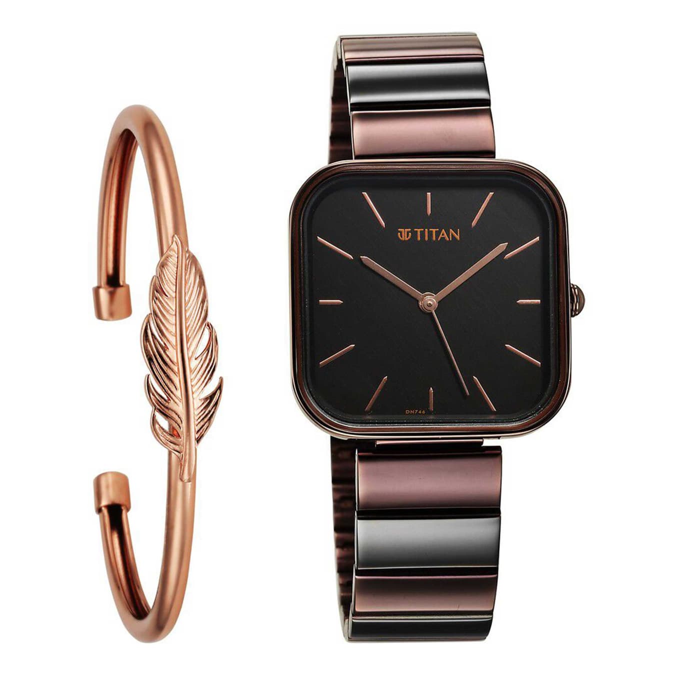 Women's Black Casual Analog Watch - NU2715KM01F